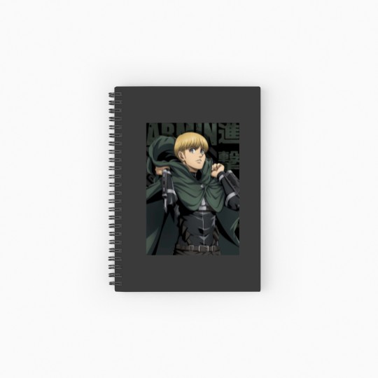 Discover Shingeki no Kyojin - Armin Arlert Spiral Notebooks   Ruled Line
