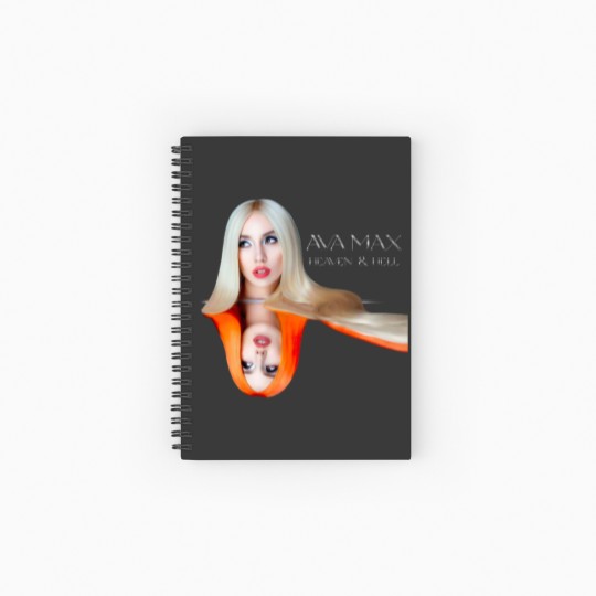 Discover Ava Max - Heaven & Hell Spiral Notebooks   Ruled Line