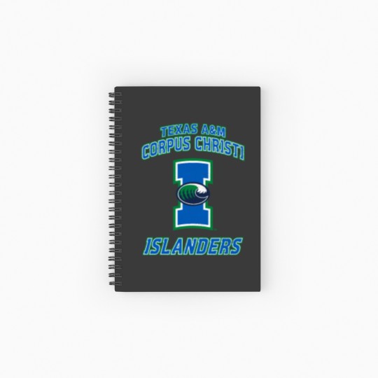 Discover Texas A&M-Corpus Christi TAMUCC Islanders Large Spiral Notebooks   Ruled Line
