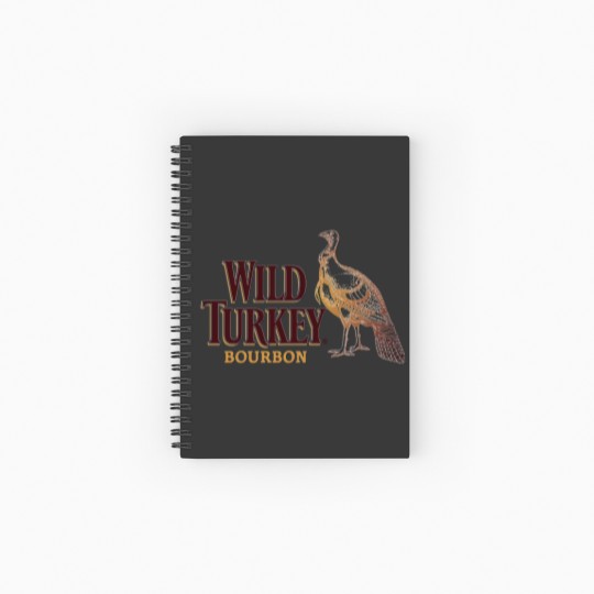 Discover Wild Turkey Logo Spiral Notebooks   Ruled Line