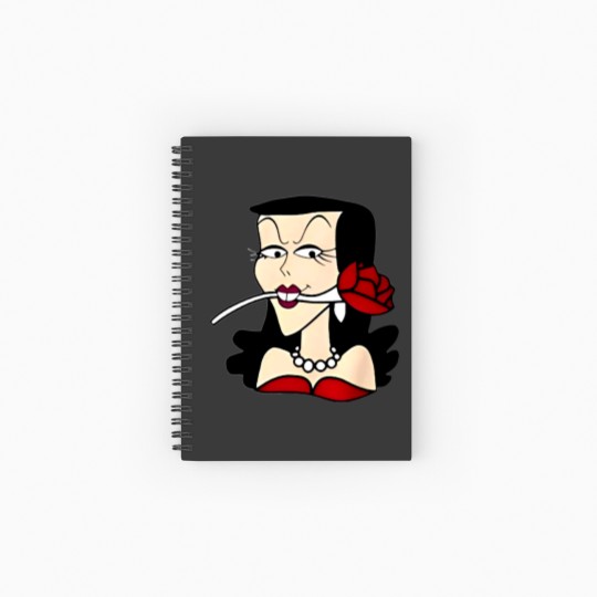 Discover Natasha Fatale Kurt Cobain Spiral Notebooks   Ruled Line