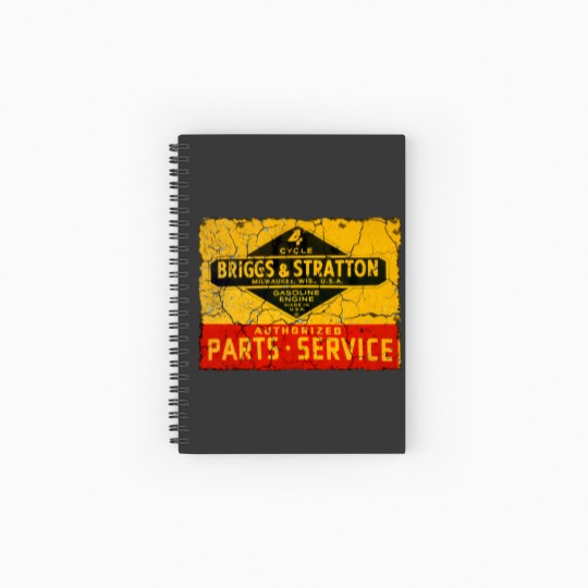 Discover briggs and stratton vintage small engines usa Spiral Notebooks   Ruled Line