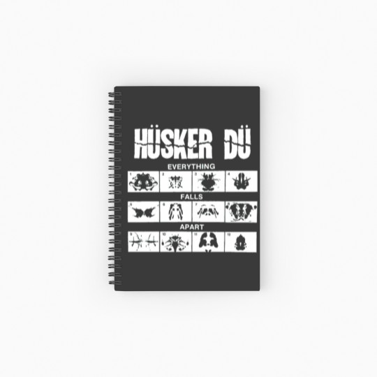 Discover Husker Du Spiral Notebooks   Ruled Line