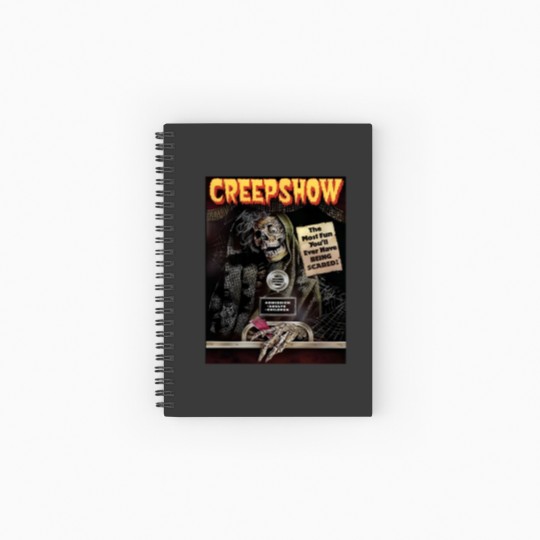 Discover Creepshow Movie Poster v2 Classic Spiral Notebooks   Ruled Line