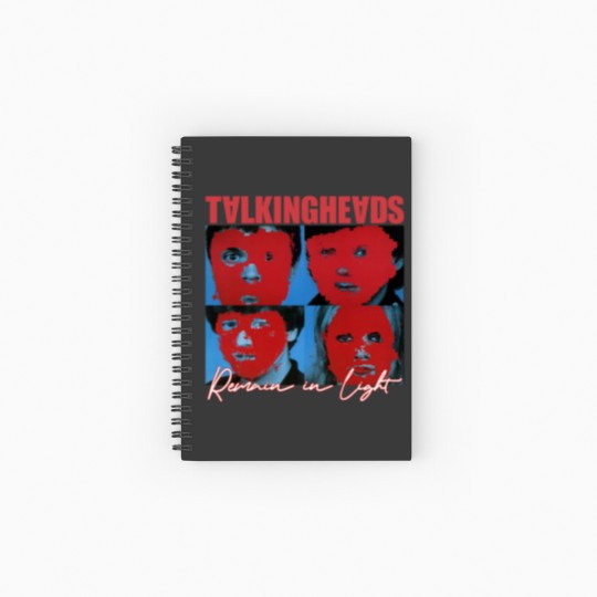 Discover Vintage Talking Heads Remain in Light Spiral Notebooks   Ruled Line - Talking Heads Spiral Notebooks   Ruled Line