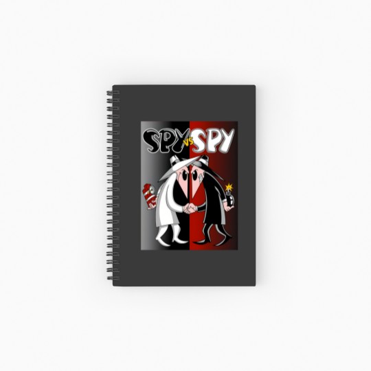 Discover Spy vs Spy in Action Spiral Notebooks   Ruled Line