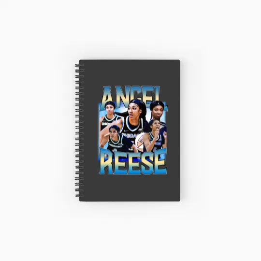 Discover Angel Reese Spiral Notebooks   Ruled Line, Angel Reese Merch Gift