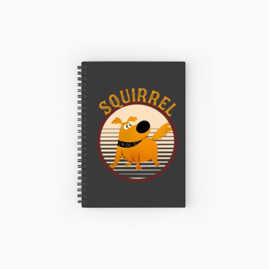 Discover Dug Dog Squirrel Spiral Notebooks   Ruled Line, Up Family Matching Spiral Notebooks   Ruled Line, Gift Ideas for Men Women