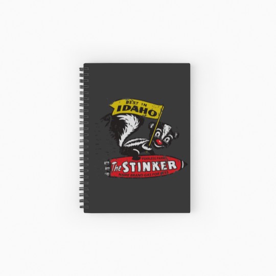 Discover Stinker Gas Spiral Notebooks   Ruled Line