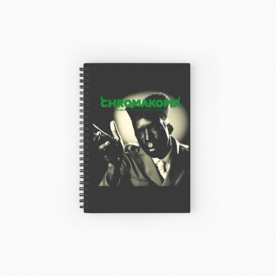 Discover Tyler the Creator Chromakopia Spiral Notebooks   Ruled Line, rap album merch, hip-hop fashion