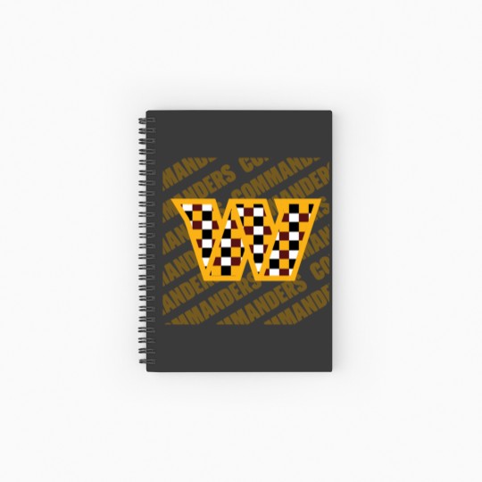 Discover The Commanders Spiral Notebooks   Ruled Line