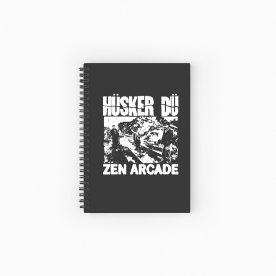 Discover Vintage Husker Du Zen Arcade Ruled Spiral Notebooks
