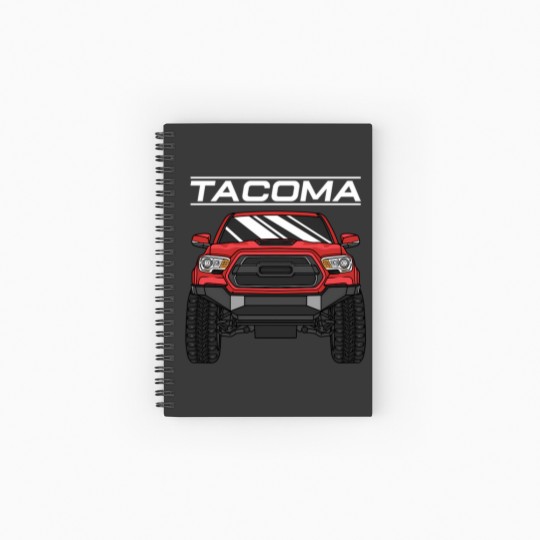 Discover Tacoma 4X4 Off-Road Truck Spiral Notebooks   Ruled Line