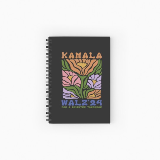 Discover Tim Walz Spiral Notebooks 2024