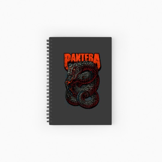 Discover Mayhem Skull Venomous  Classic Fit Crew Neck Short Sleeve Adult Black Spiral Notebooks   Ruled Line