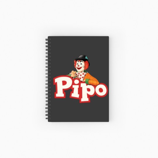 Discover Pipo de Clown Spiral Notebooks   Ruled Line