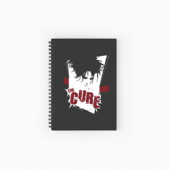 Discover The Cure Vintage Spiral Notebook