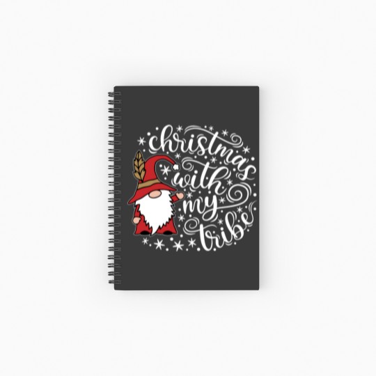 Discover Gnome Family Christmas Spiral Notebooks