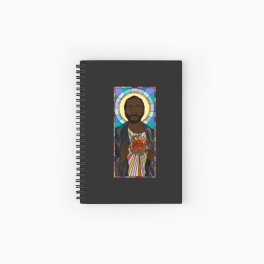 Discover Kawhi Leonard Stained Glass - Kawhi Leonard - Spiral Notebooks   Ruled Line