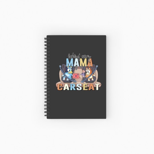 Discover BlueyDad Mama Car Seat Notebooks