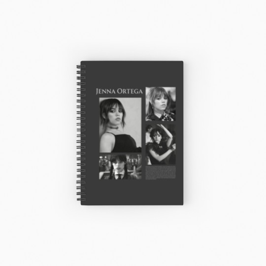 Discover Jenna Ortega Spiral Notebooks   Ruled Line, Gift for Women And Men