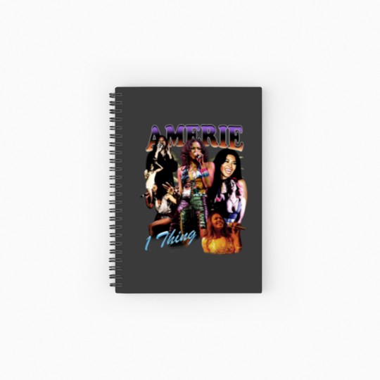 Discover Amerie Spiral Notebooks   Ruled Line - 1 Thing - 2000's rnb hip hop - chingy - Aaliyah