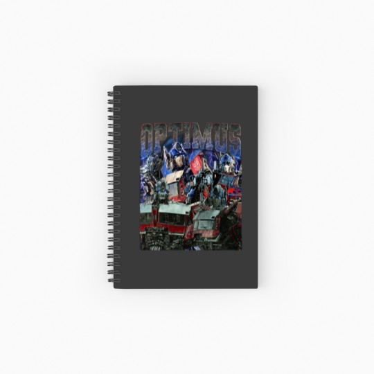Discover Optimus Prime Spiral Notebook