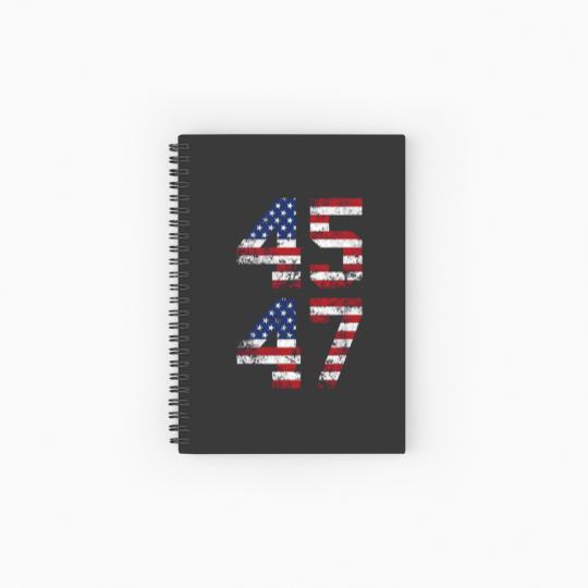 Discover Trump 2024 Spiral Notebooks - Supporter Gift