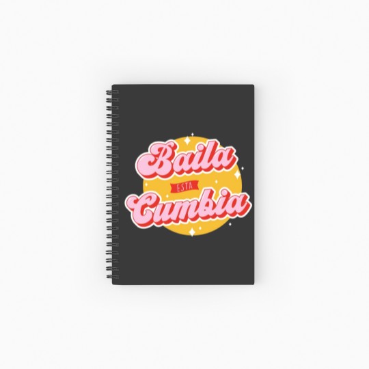 Discover Baila esta Cumbia - Selena Spiral Notebooks   Ruled Line