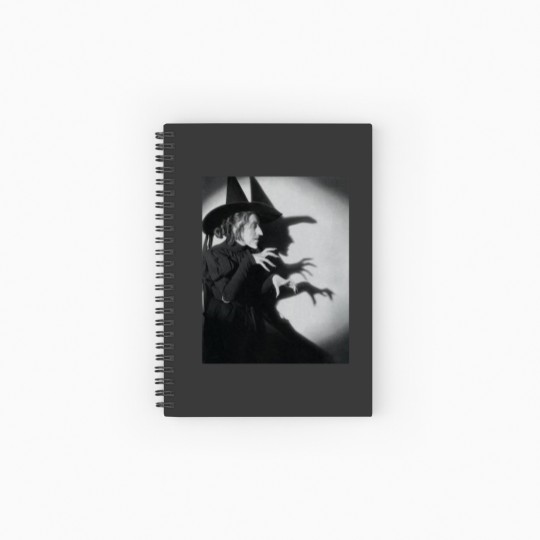 Discover Spiral Notebook with Ruled Lines - Halloween Oz Wizard, Dorothy Design