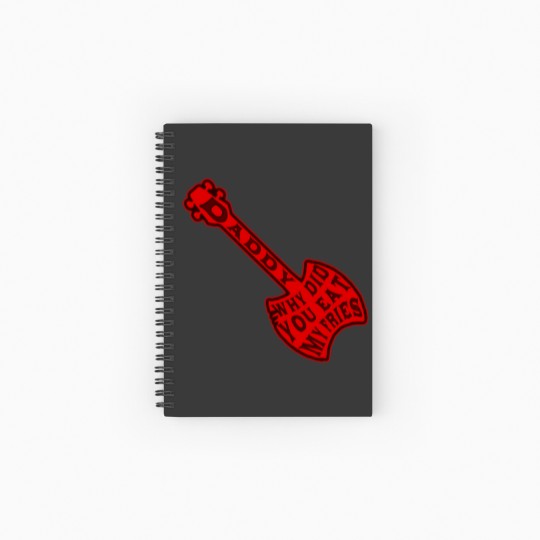 Discover Daddy Why Did You Eat My Fries T Spiral Notebooks   Ruled Line