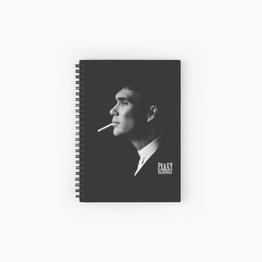 Discover Tommy Shelby Unisex Spiral Notebooks   Ruled Line, Cillian Murphy, Peaky Blinders, Gangster, TV Show Spiral Notebooks   Ruled Line