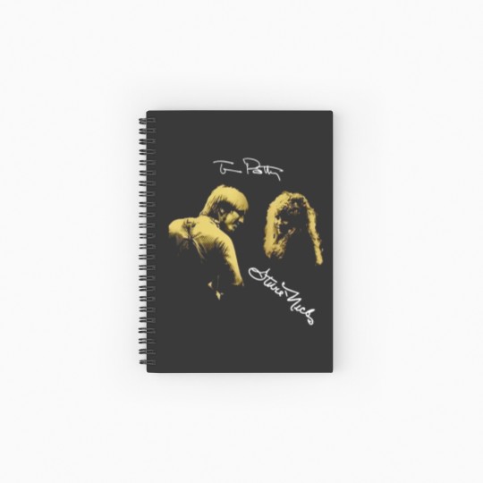 Discover Tom Petty & Stevie Nicks Ruled Line Spiral Notebook