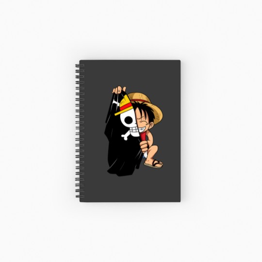Discover One Piece Anime Spiral Notebooks   Ruled Line, Anime One Piece Saying Spiral Notebooks   Ruled Line