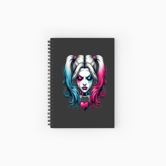 Discover Harley Quinn Spiral Notebooks   Ruled Line