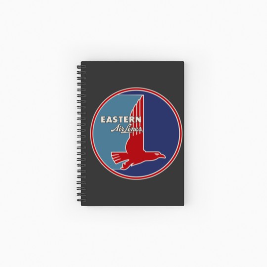 Discover Eastern Airlines Vintage Logo  Defunct Airline Logo  20 Spiral Notebooks   Ruled Line