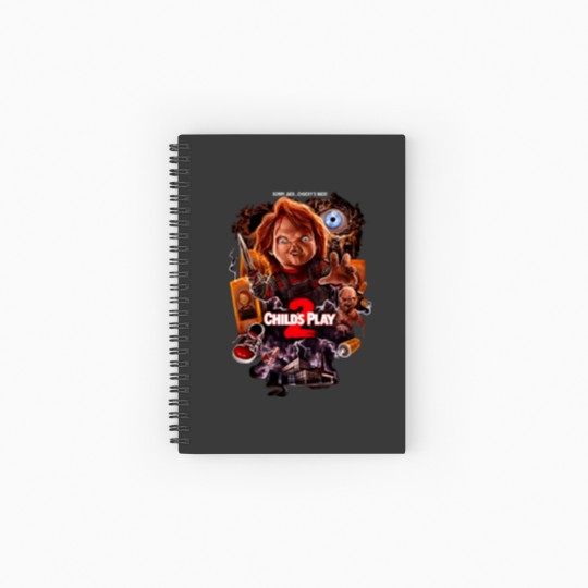 Discover Child's Play 2 Chucky Spiral Notebook