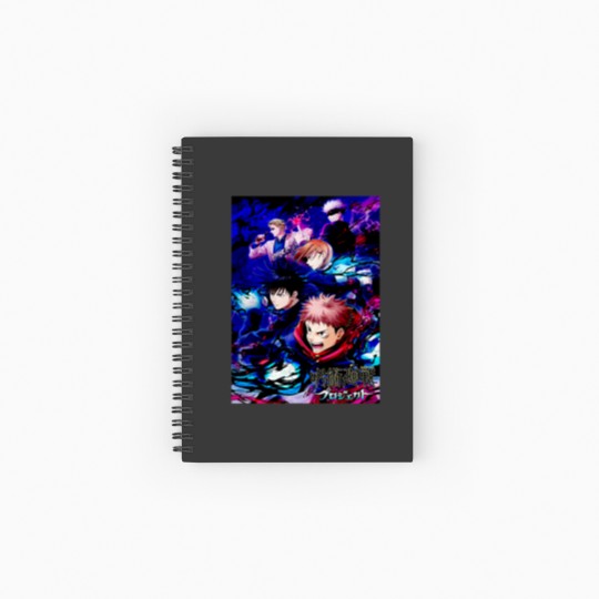 Discover Jujutsu Anime Spiral Notebooks   Ruled Line
