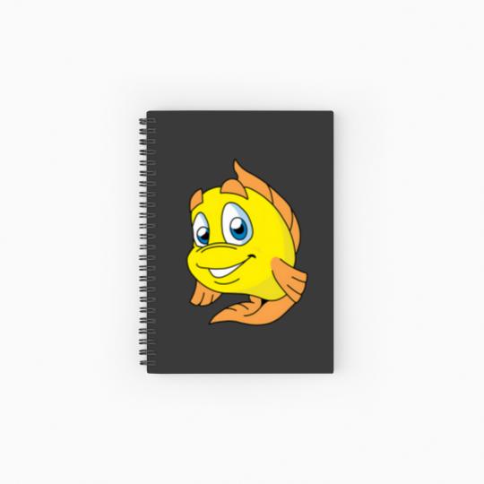 Discover Freddi Fish Spiral Notebooks   Ruled Line
