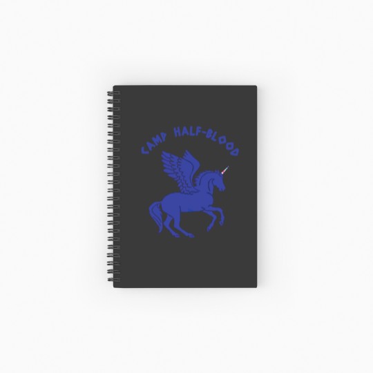 Discover camp half blood unicorn - Camp Half Blood Kids - Spiral Notebooks   Ruled Line