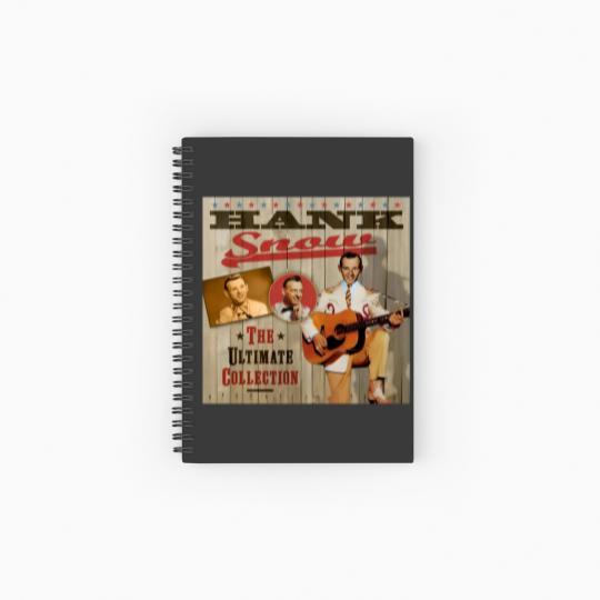 Discover Hank Snow - The Classic Country Collection Spiral Notebooks   Ruled Line