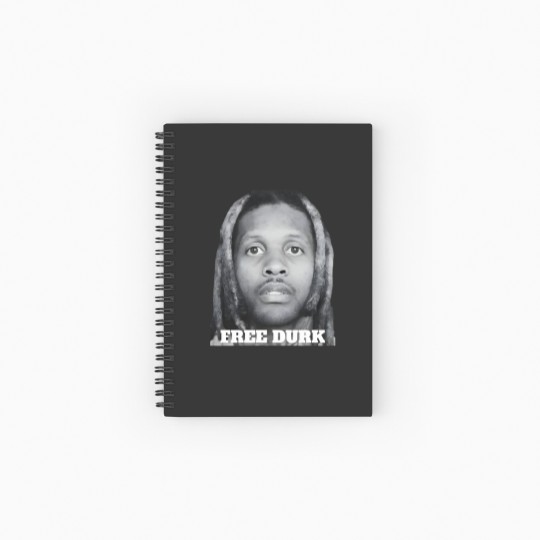 Discover FREE LIL DURK Spiral Notebooks   Ruled Line