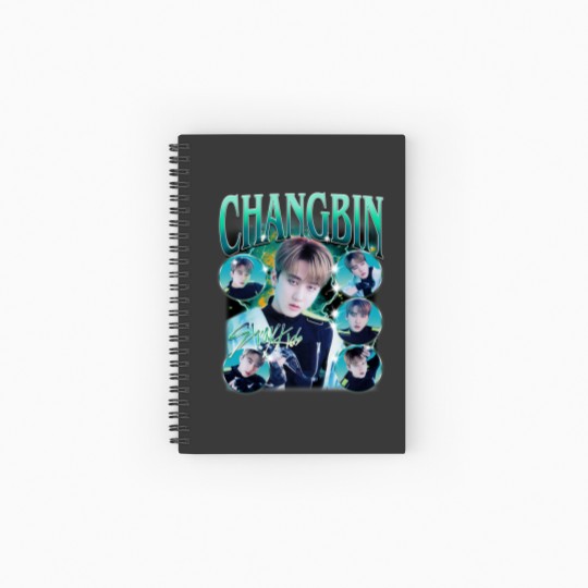 Discover Exclusive Stray Kids Changbin Bootleg Spiral Notebooks   Ruled Line