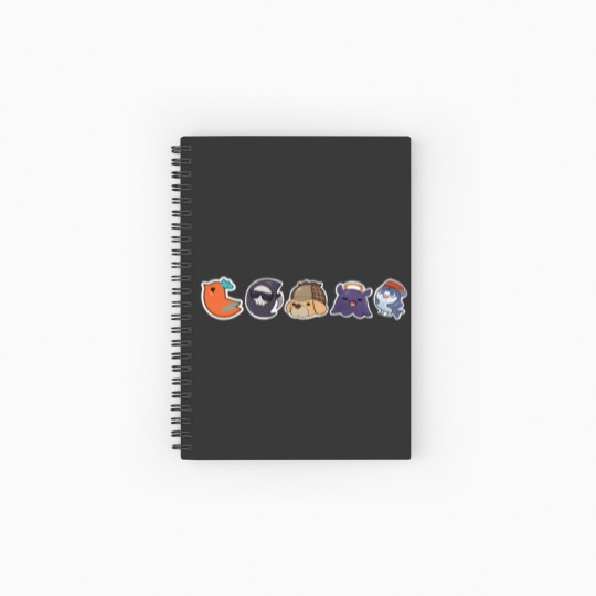 Discover HoloMyth Mascots pack - Hololive Spiral Notebooks   Ruled Line