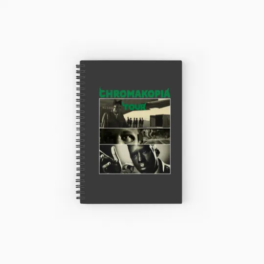 Discover Tyler The Creator Unisex Spiral Notebooks   Ruled Line, Chromakopia Album Spiral Notebooks   Ruled Line, Music Gift