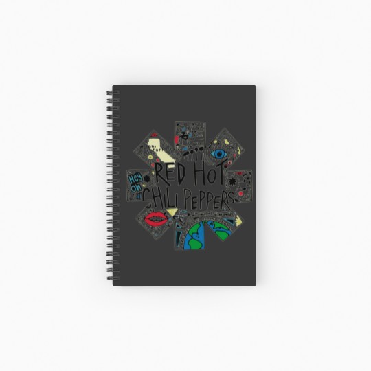 Discover Vintage Red Hot Chili Peppers Concert Spiral Notebooks   Ruled Line