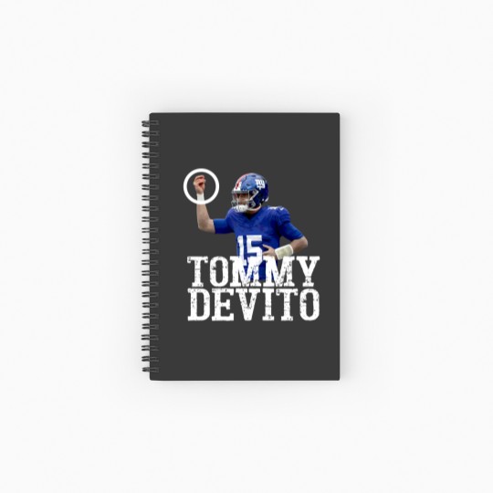 Discover Tommy Devito - Tommy Devito - Spiral Notebooks   Ruled Line