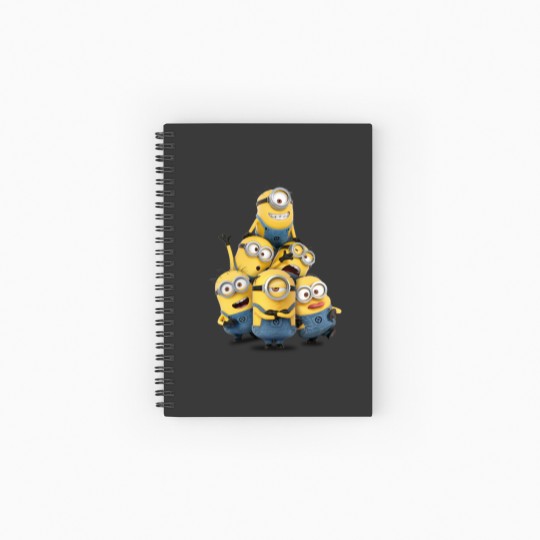Discover Minions Spiral Notebooks   Ruled Line, Minions Spiral Notebooks   Ruled Line