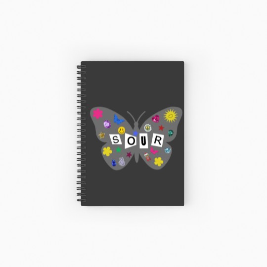 Discover Olivia Rodrigo Spiral Notebooks   Ruled Line Kids Sour Guts Vampire Olivia Rodrigo Spiral Notebooks   Ruled Line