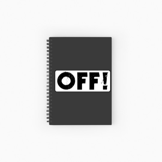 Discover Off! Spiral Notebooks   Ruled Line